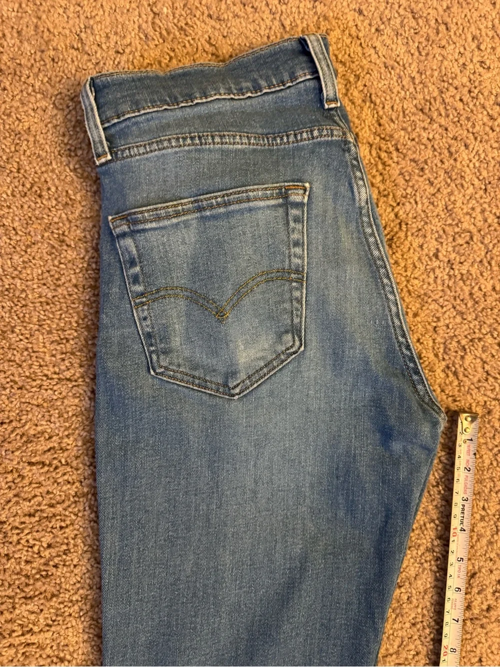 Levi's 511 Vintage Men Blue Straight Jeans